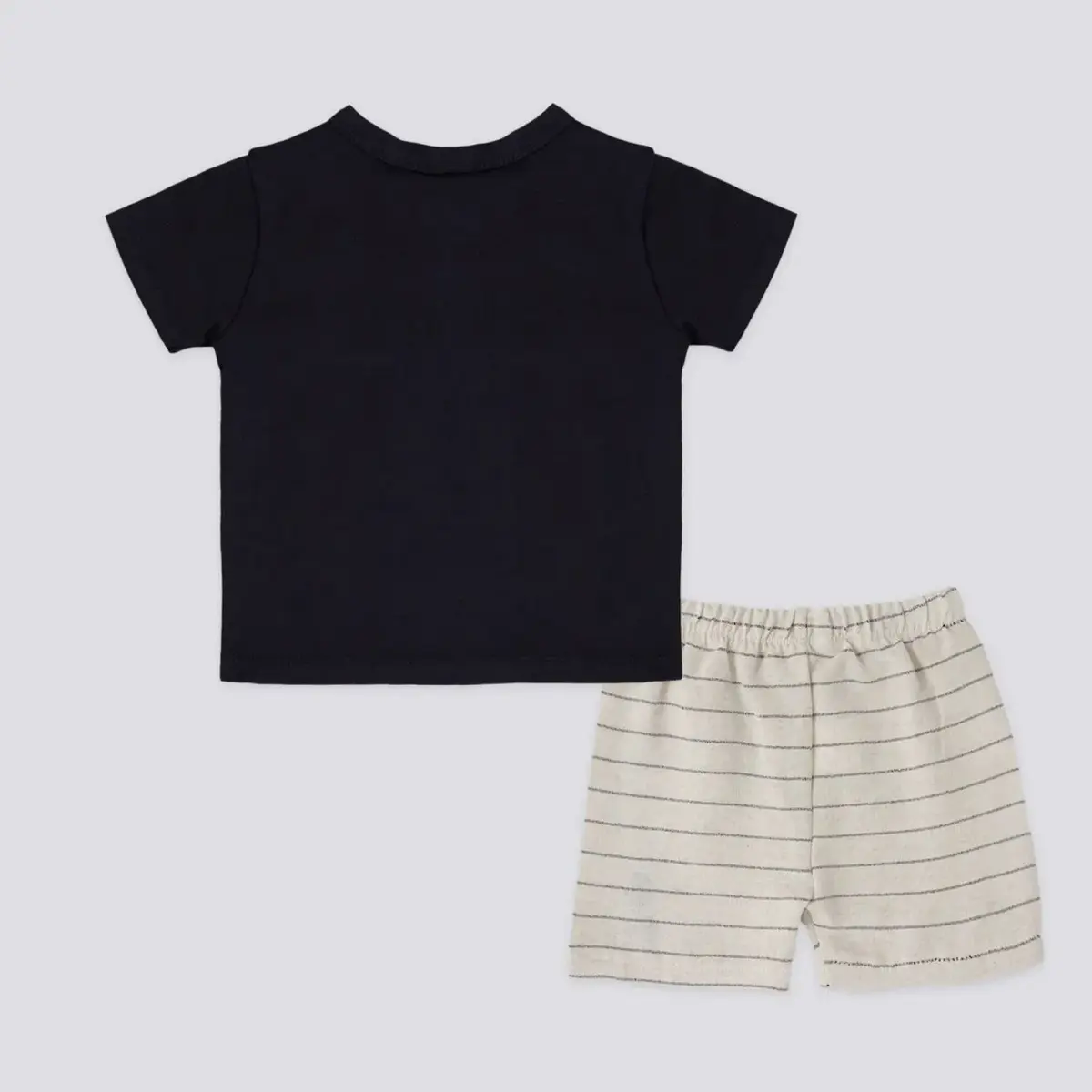 U.S. Polo 2li Takım T-Shirt Krem