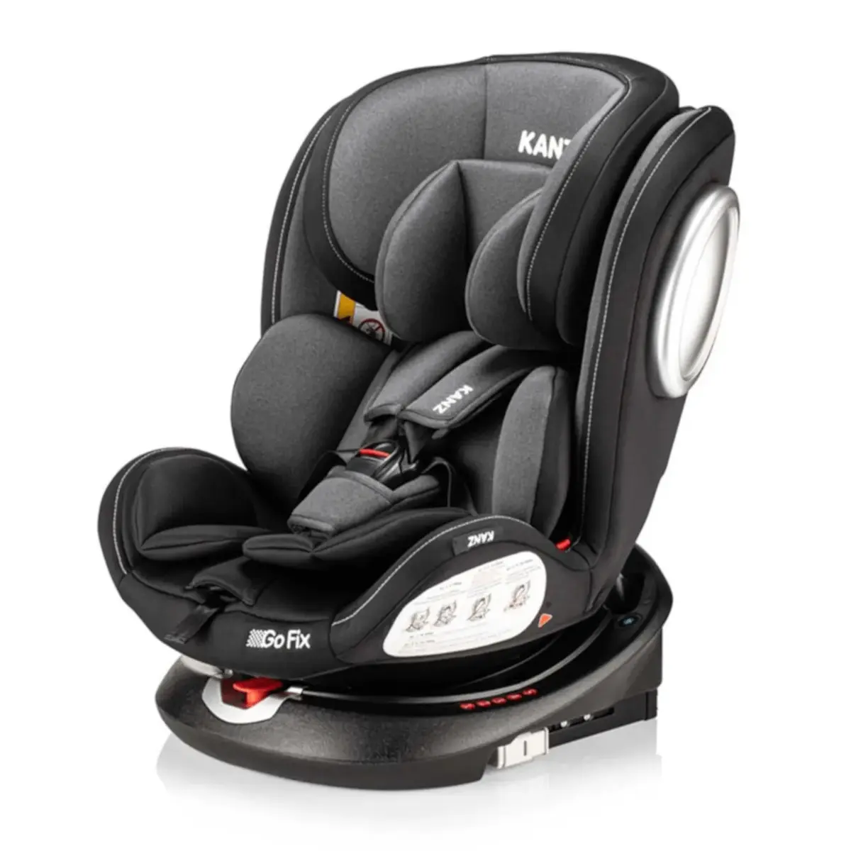 Kanz Go-Fix Oto Koltuğu 0-36 kg Füme