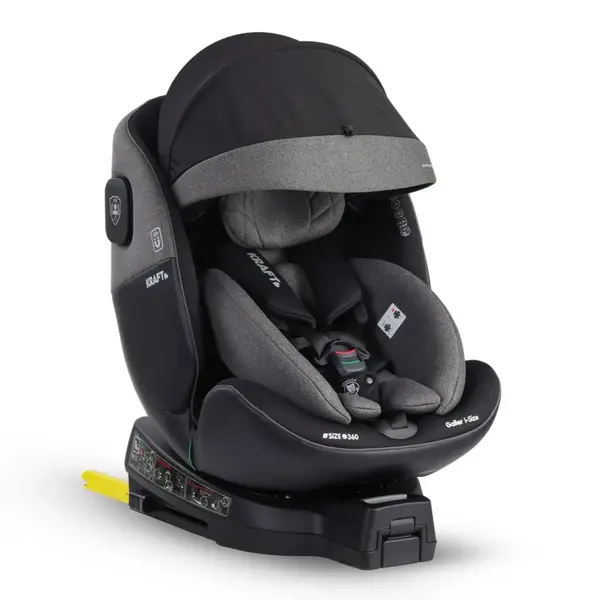 Kraft Galler I-Size Oto Koltuğu 0-36 Kg Black