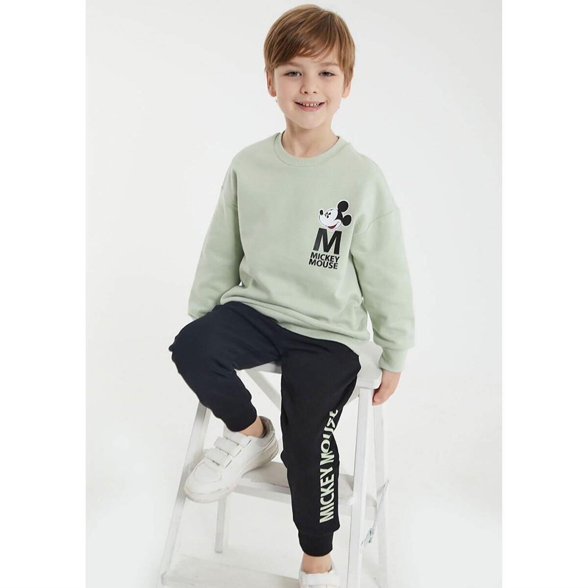 Mickey Mouse Eşofman Takımı Çağla