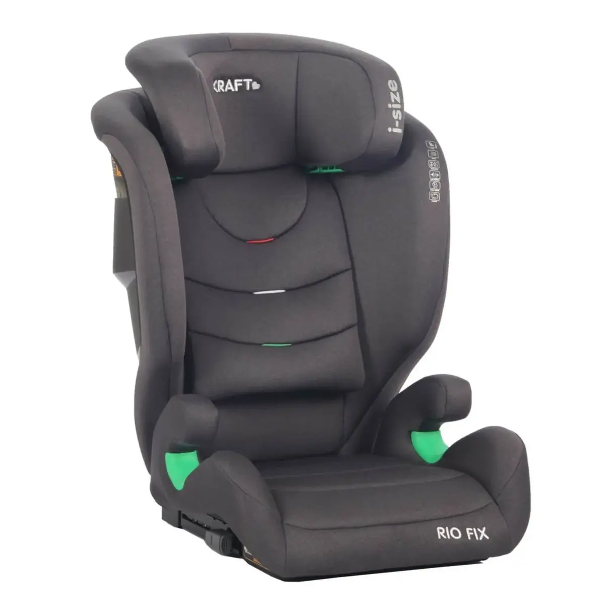 Kraft Rio Fix Oto Koltuğu 15-36 Kg Black