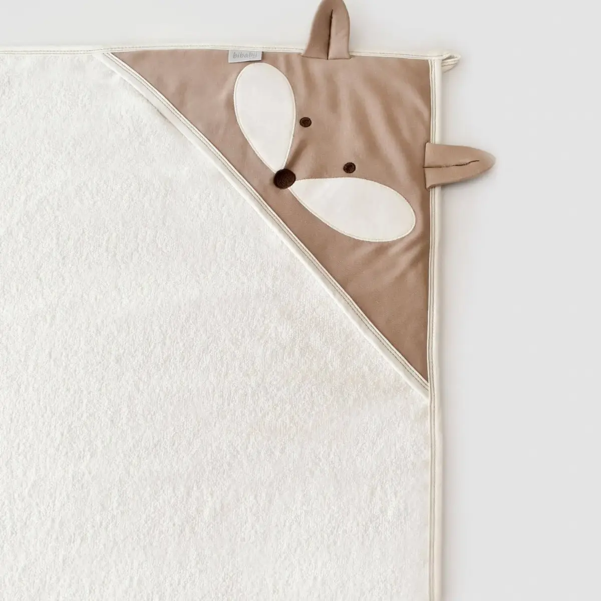 Bibaby Havlu Sweet Fox Ekru - Kahverengi