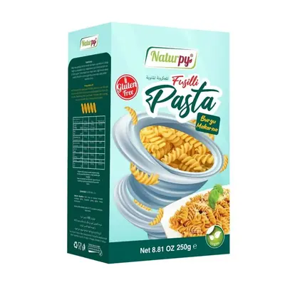 Naturpy Glutensiz Fusilli Burgu Makarna 250 gr