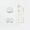 Bibaby Organik Hastane Çıkışı 10lu Pretty Ears Bunny Mint - Ekru