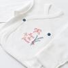 Bibaby Organik Zıbın Takımı Wild Flowers Prematüre Spring Blue