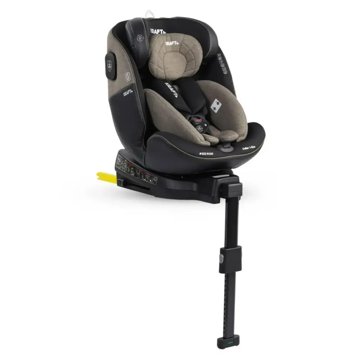 Kraft Galler I-Size Oto Koltuğu 0-36 Kg Bamboo Green