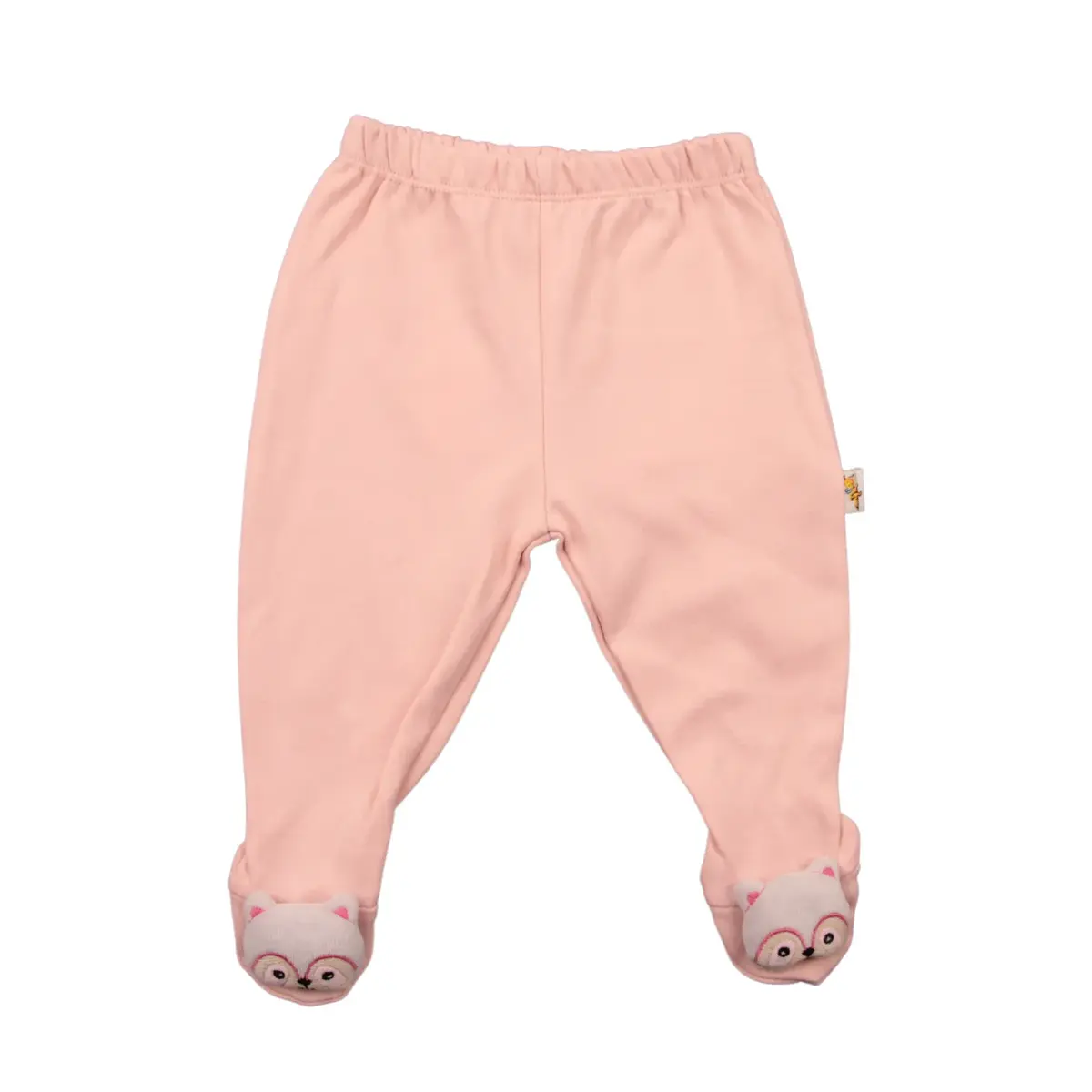 Mini Damla Pantolon Patikli Oyuncaklı Düz Pudra Mini Damla Pantolon Patikli Oyuncaklı Düz Pudra