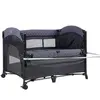 Prego 8040 Miami Premium Anne Yanı Oyun Parkı 70x120 cm Füme
