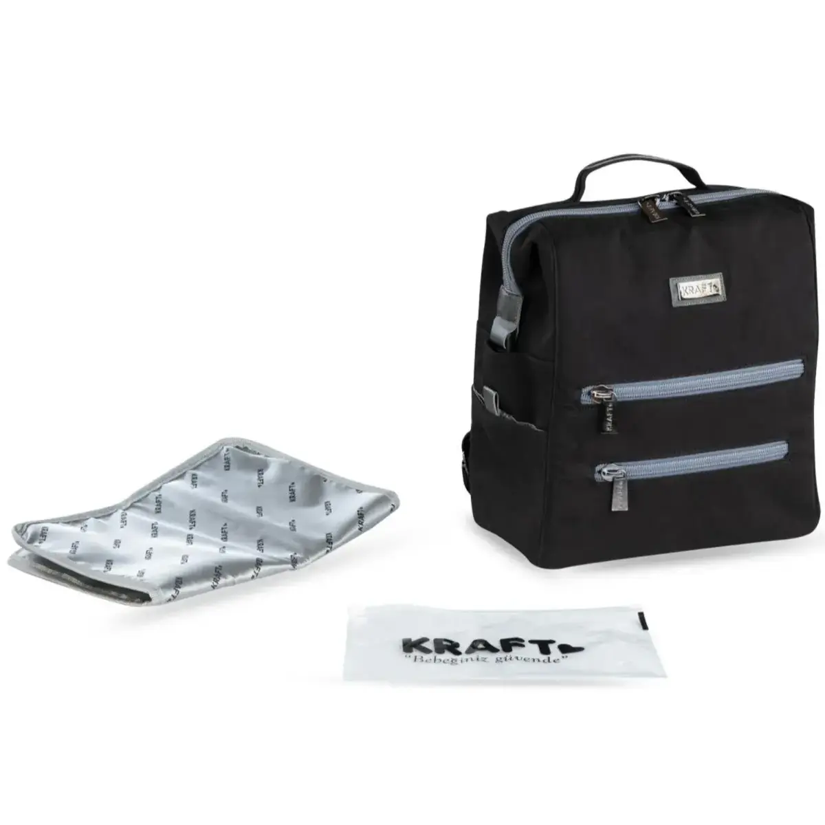 Kraft Lily Bebek Bakım Çantası Siyah