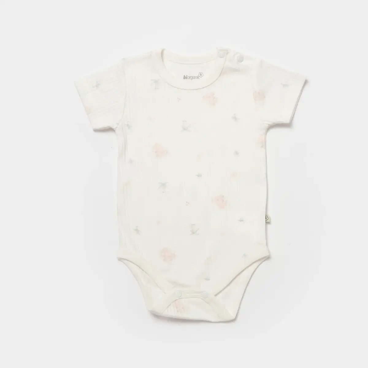 Bibaby Organik Salopet Koala Jungle Pembe
