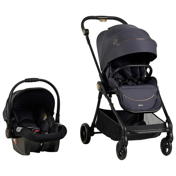 Prego 2232 Toronto Plus Travel Sistem Bebek Arabası Füme