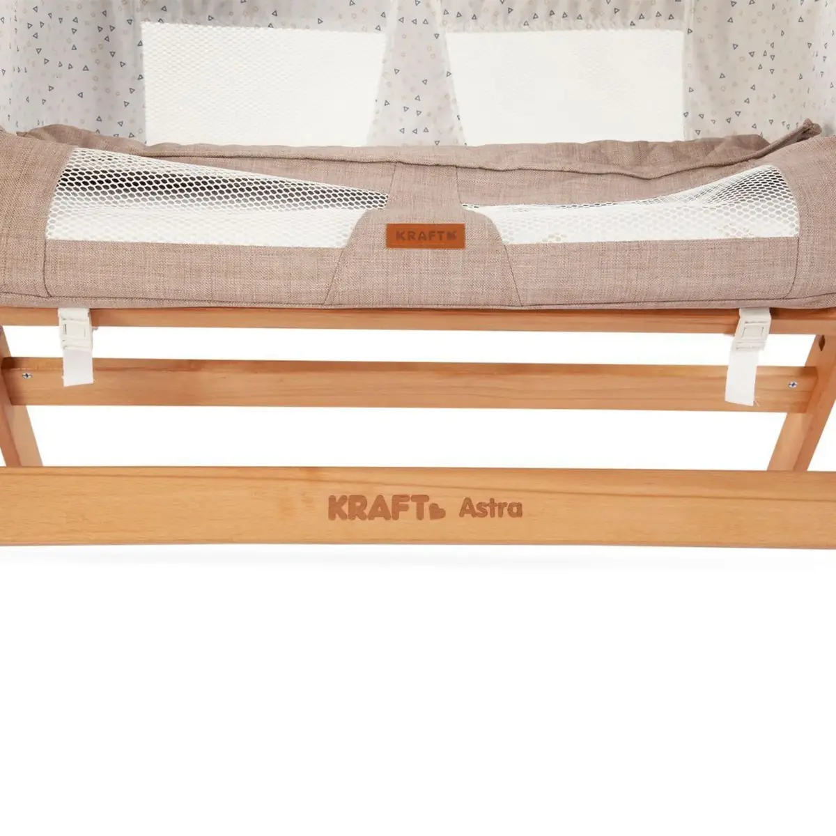 Kraft Astra 2 In 1 Anne Yanı Beşik Bej