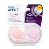 Philips Avent SCF245/20 Ultra Air Silikon Emzik 2li 0-6 Ay Renkli Kız