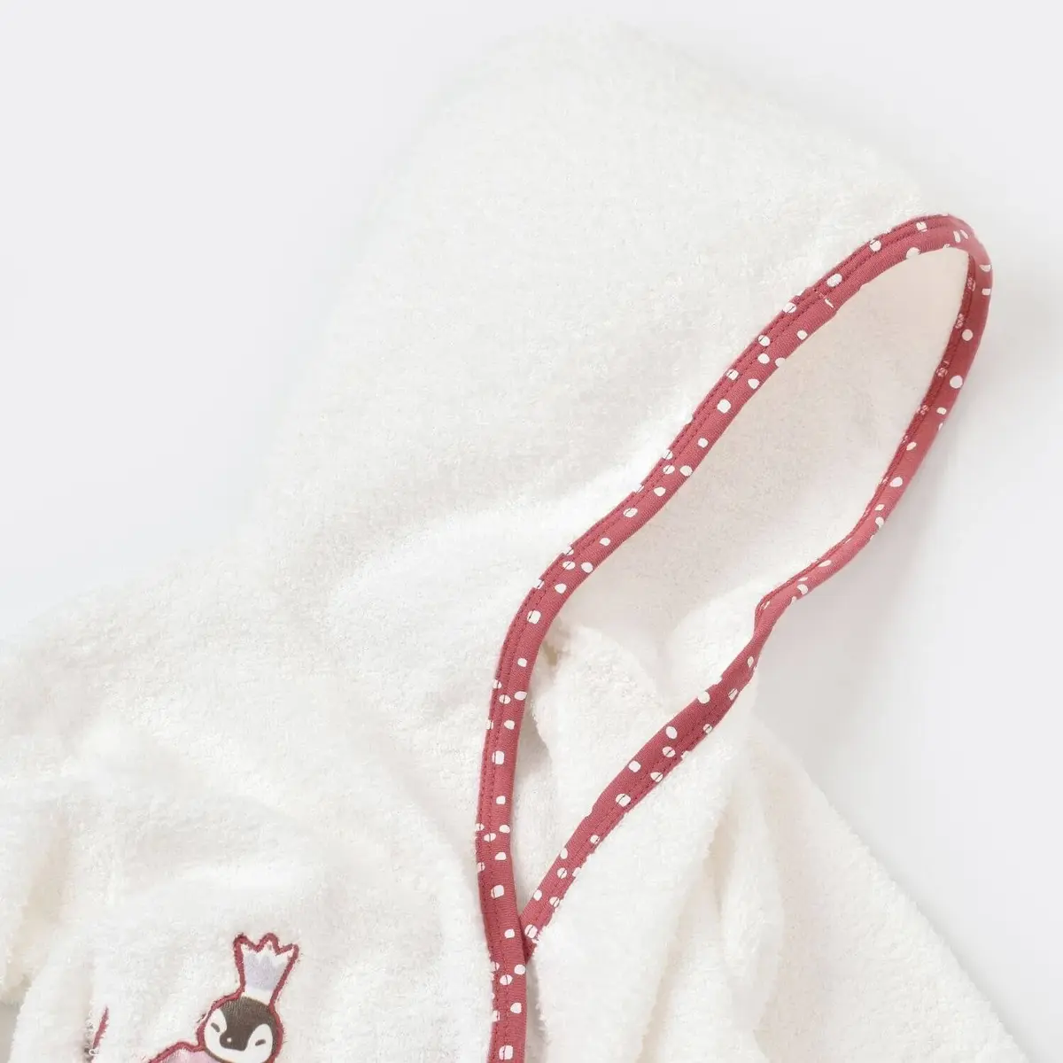 Bibaby Organik Bornoz Takımı Little Love Rose Dry