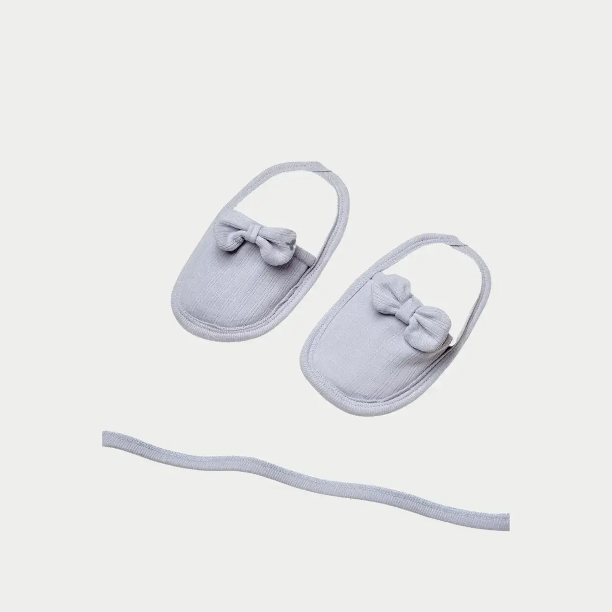 Bibaby Organik Bornoz Love Floral Ekru - Lila