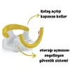 Babyjem Yandan Açılır Bebek Banyo&Mama Oturağı Sarı