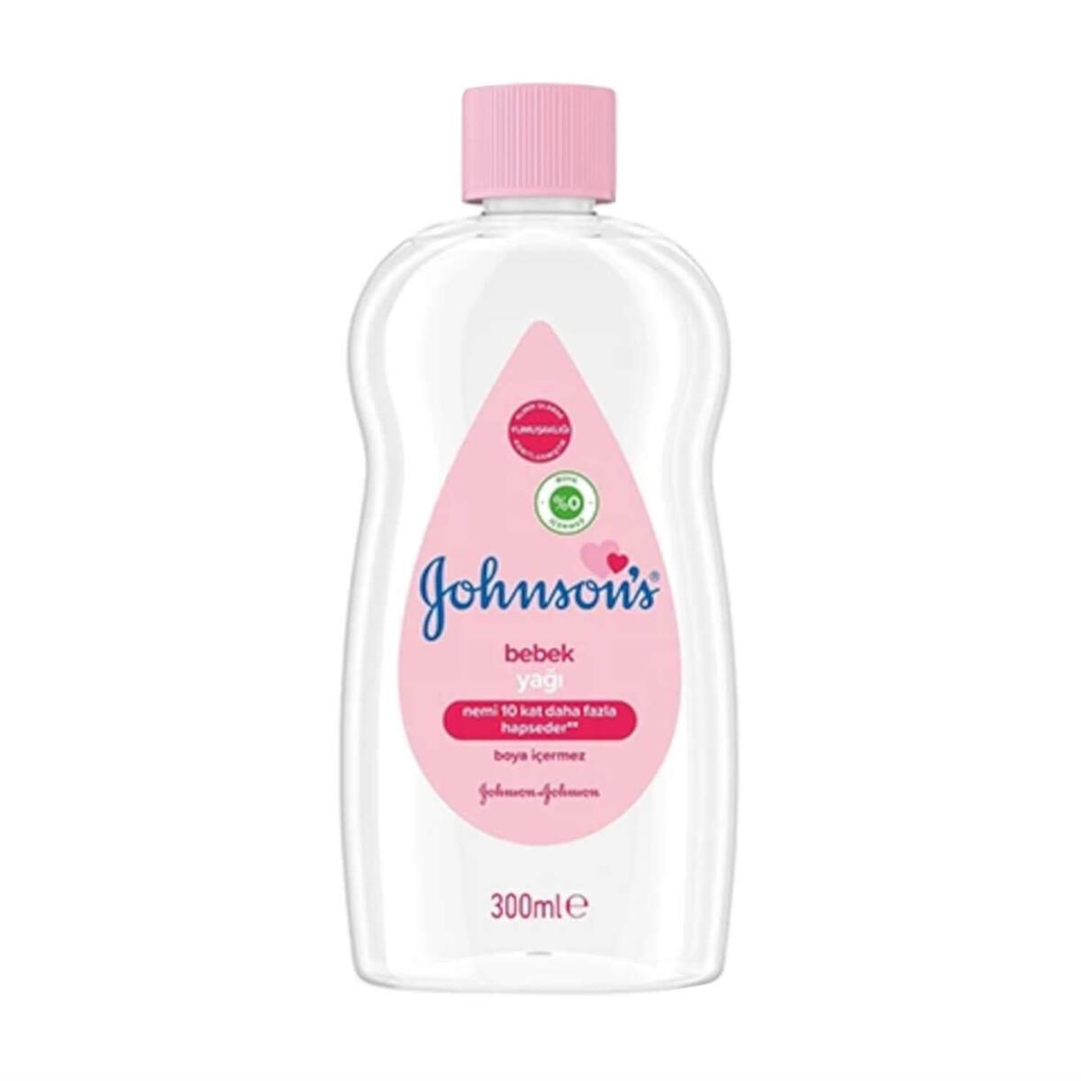 Johnson's Nemlendirici Bebek Yağı 300 ml