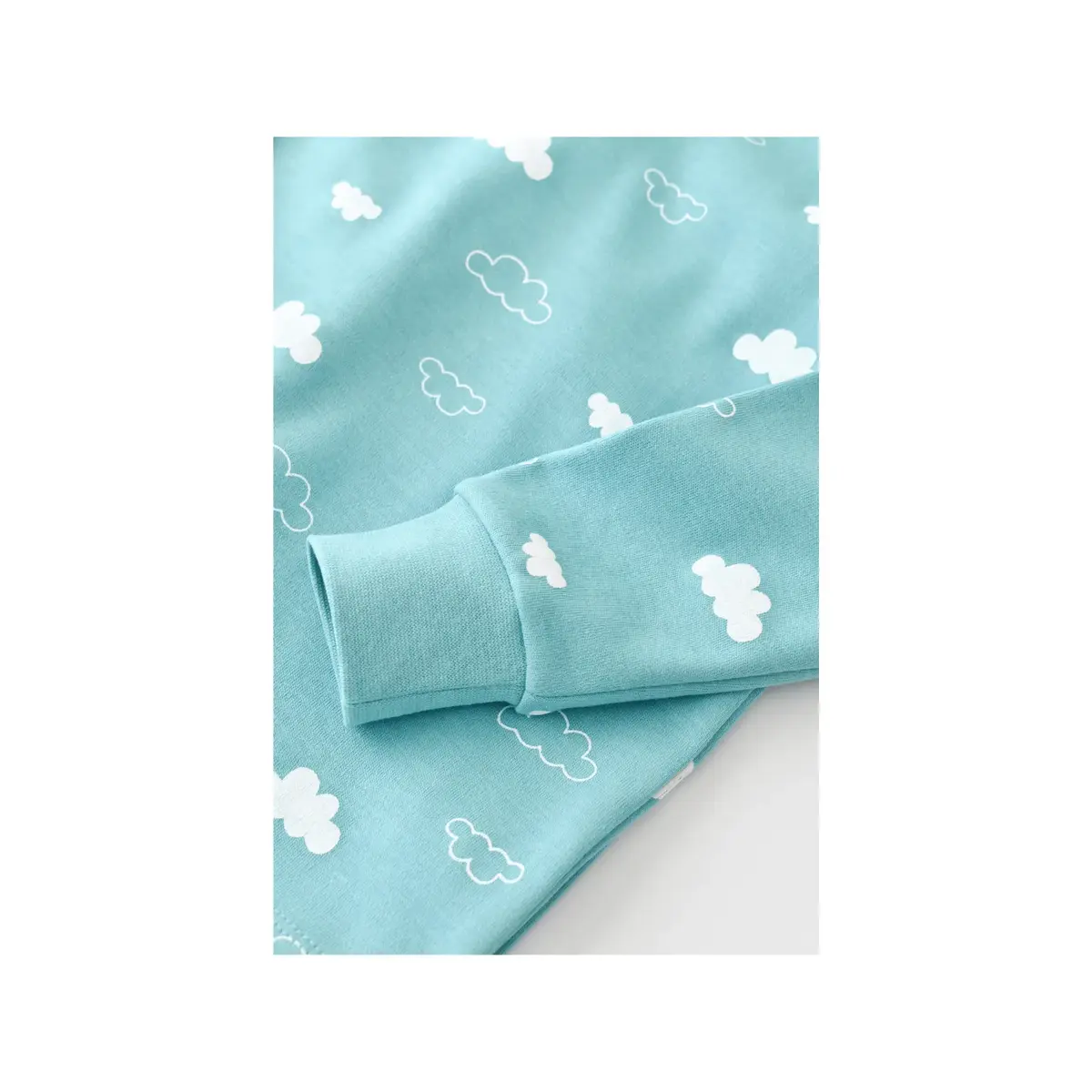 Bibaby Pijama Takımı Cute Cloudy Mint