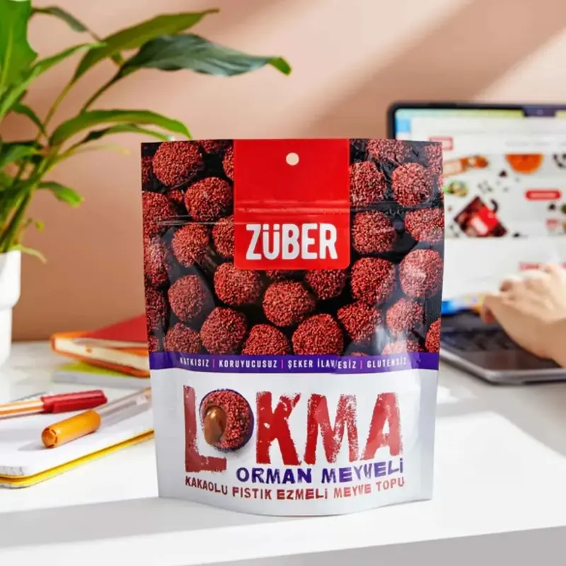 Züber Lokma Orman Meyveli Fıstık Ezmeli 96Gr*3