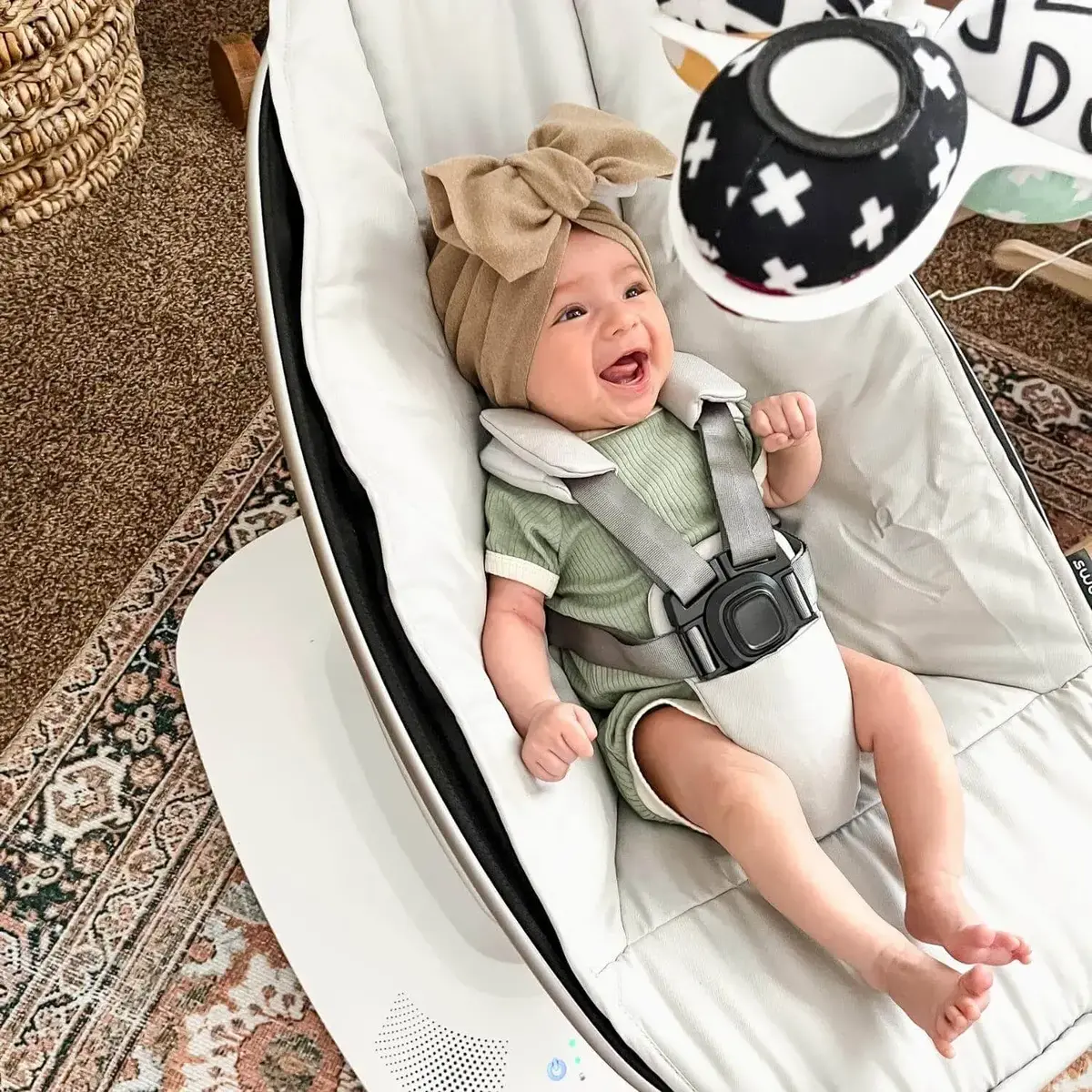 4moms MamaRoo 5.0 Elektrikli Ana Kucağı Grey