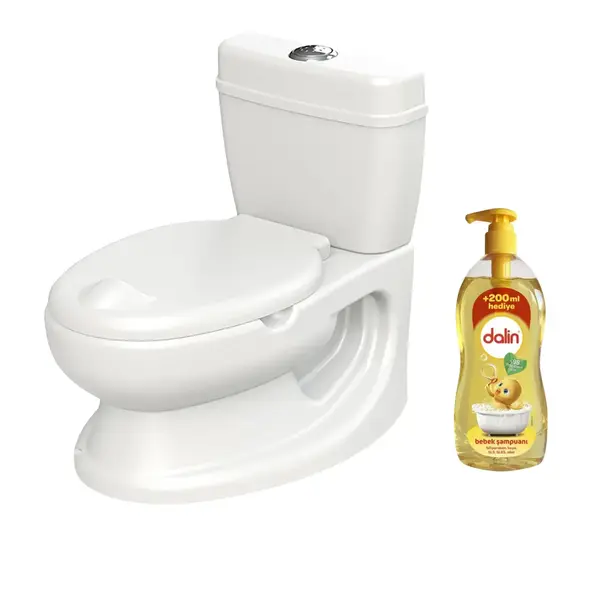 Dolu Eğitici Lazımlık Beyaz+Dalin Klasik Bebek Şampuanı 700+200 ml