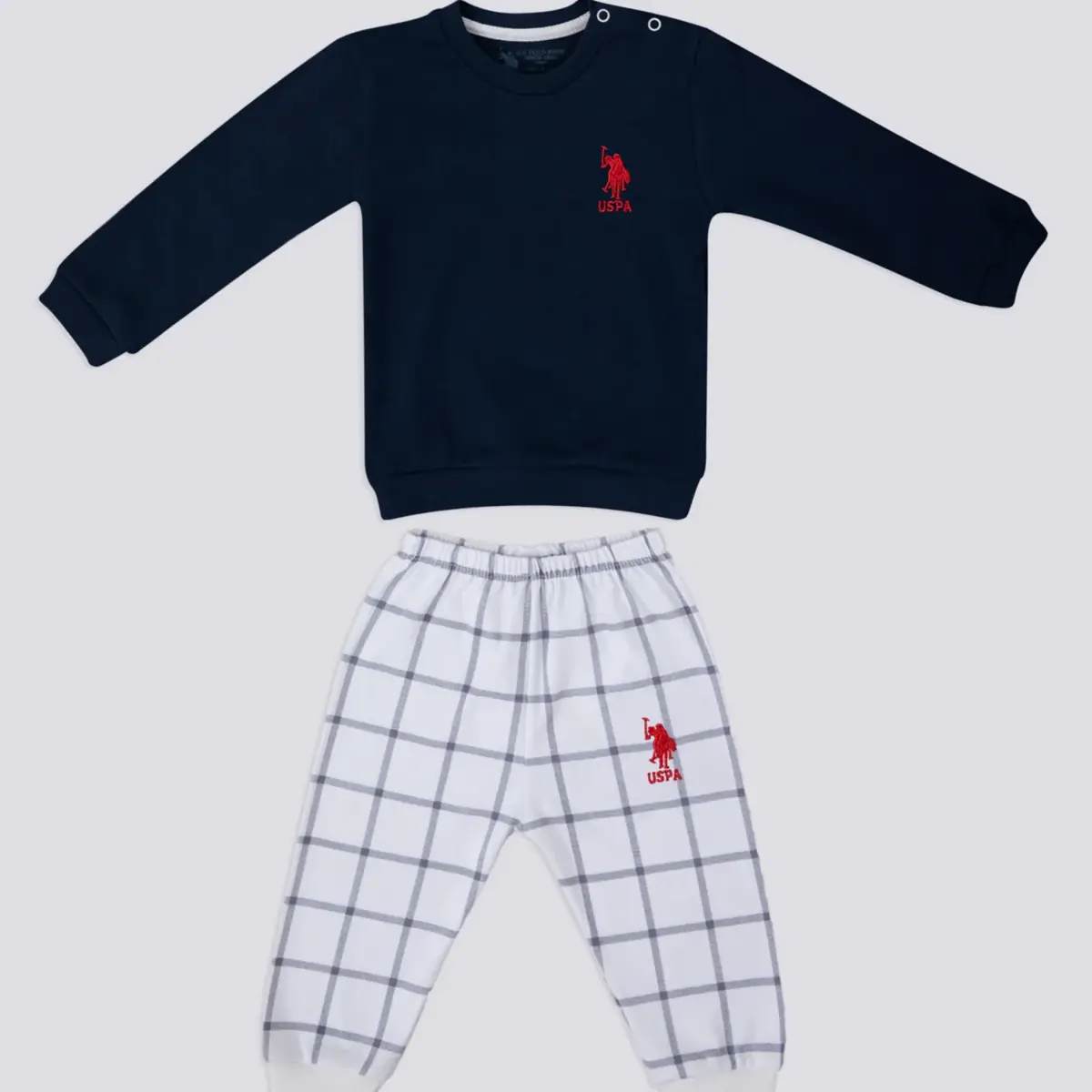 U.S. Polo 2li Takım Sweatshirt Lacivert