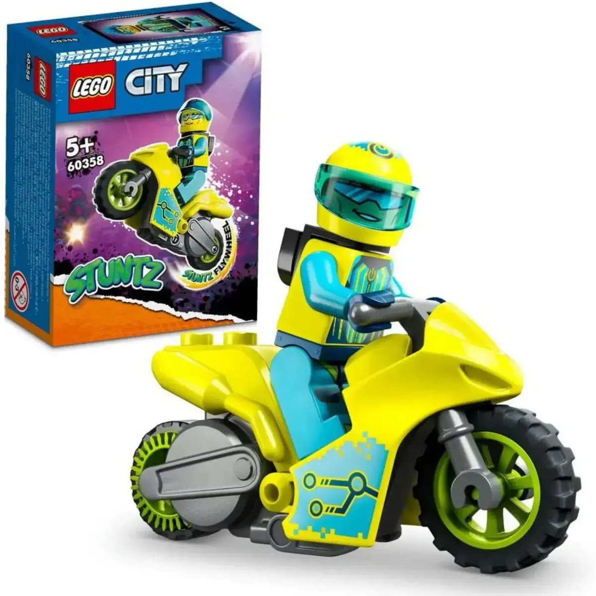 LEGO City Siber Gösteri Motosikleti 60358