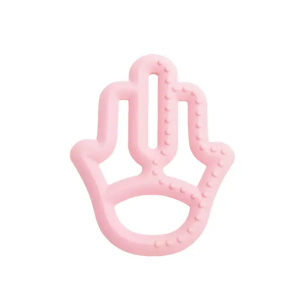 OiOi Annenin Eli Diş Kaşıyıcı 3+ Ay Pinky Pink