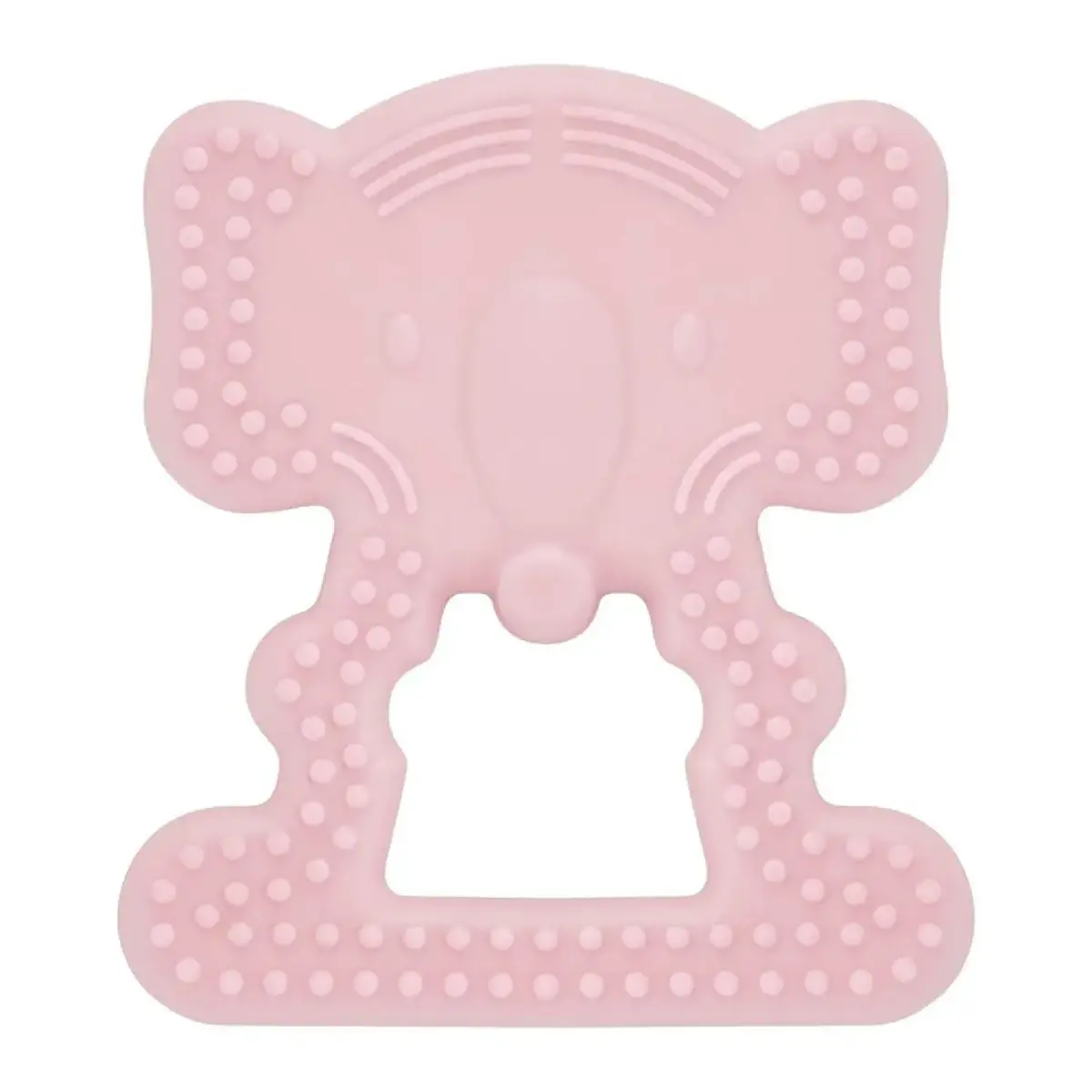 Babyjem Diş Kaşıyıcı Fil Pembe