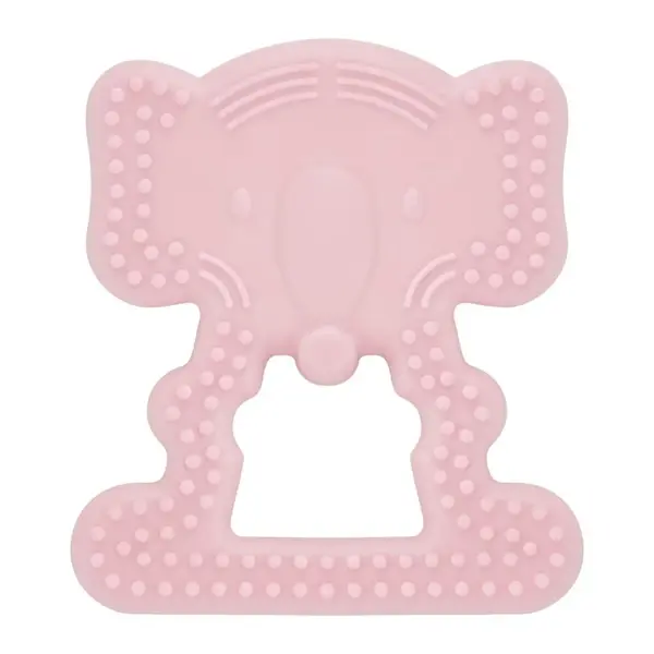 Babyjem Diş Kaşıyıcı Fil Pembe
