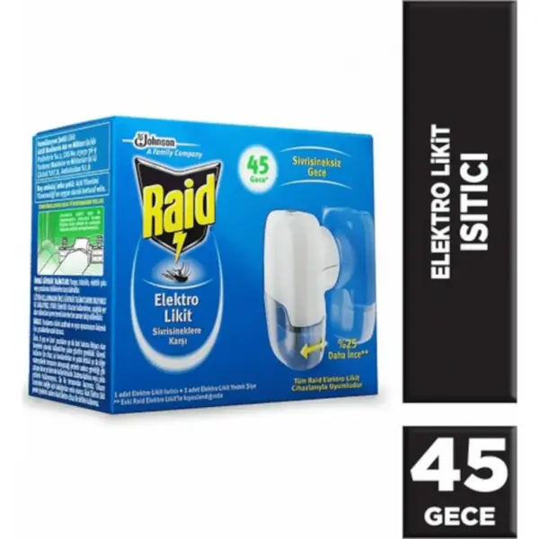 Raid Elektro Likit 45 Gece Sistem 35 ml
