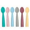 OiOi Nam Nam Kaşık 2li 6+Ay Mellow Yellow - Powder Grey