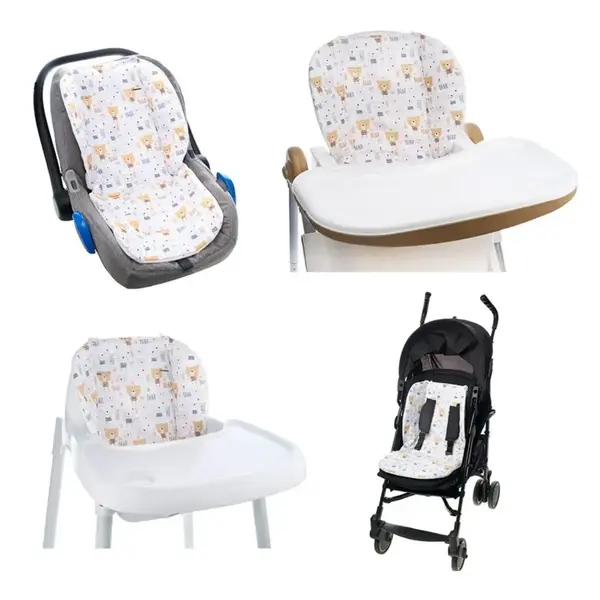 SafeMom Müslin Mama Sandalyesi Minderi Bear