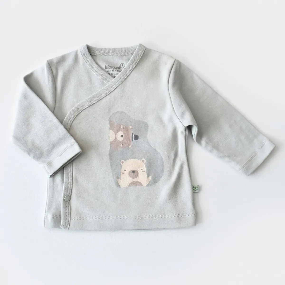 Bibaby Organik Hastane Çıkışı 10lu Hug Me Bear Yeşil