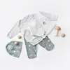Bibaby Organik Zıbın Takımı Hug Me Bear Prematüre Yeşil