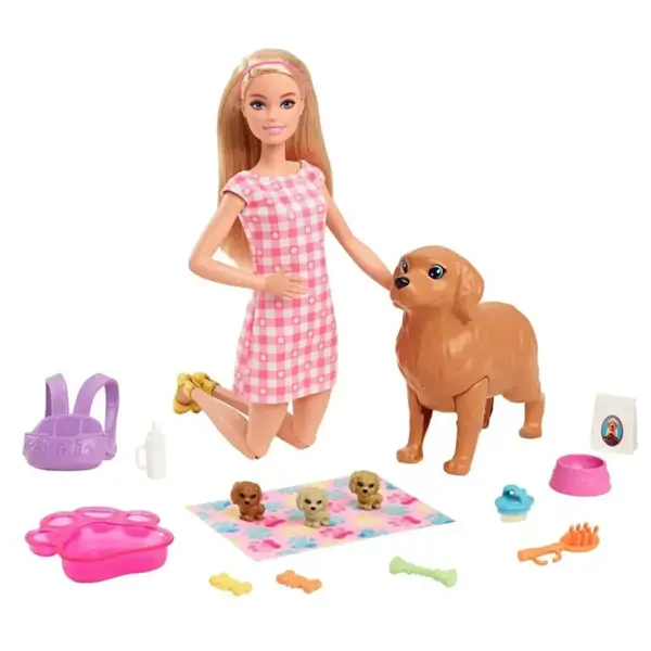 Barbie Yeni Doğan Köpekler Oyun Seti