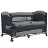 Prego 8040 Miami Premium Anne Yanı Oyun Parkı 70x120 cm Gri