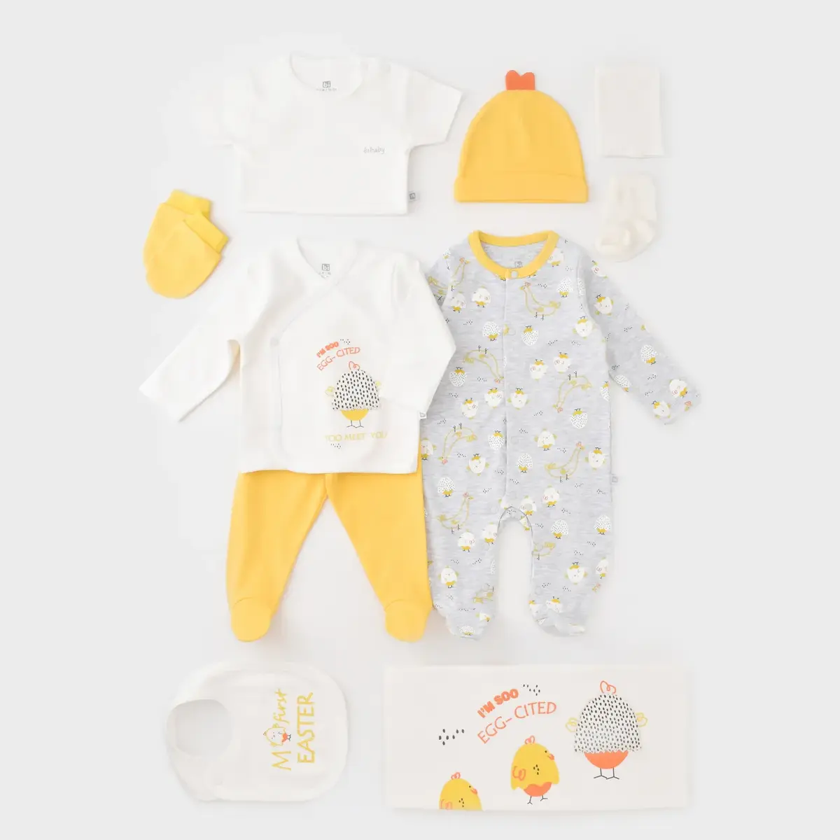 Bibaby Hastane Çıkışı 10lu Chick And Chick Sarı - Kar Melanj