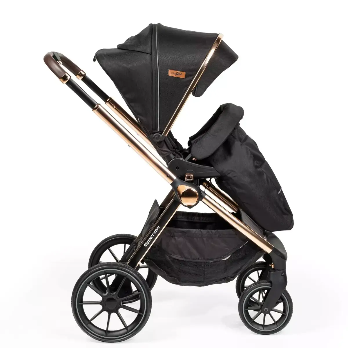Baby2Go Sparrow Travel Sistem Bebek Arabası Siyah