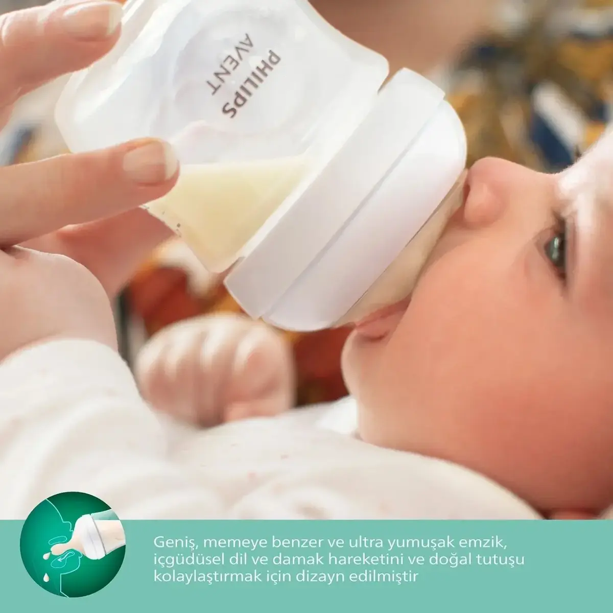 Philips Avent Doğal Tepkili PP Biberon 260ml 1+ Ay