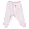 Bibaby Organik Pantolon Patikli Basic Pembe
