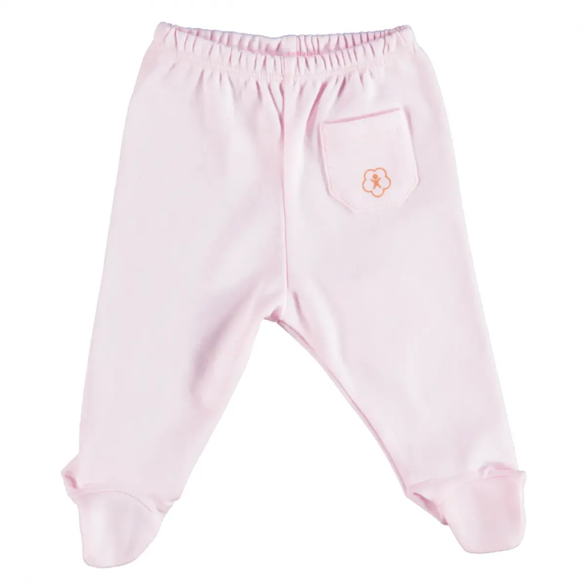 Bibaby Organik Pantolon Patikli Basic Pembe Bibaby Organik Pantolon Patikli Basic Pembe