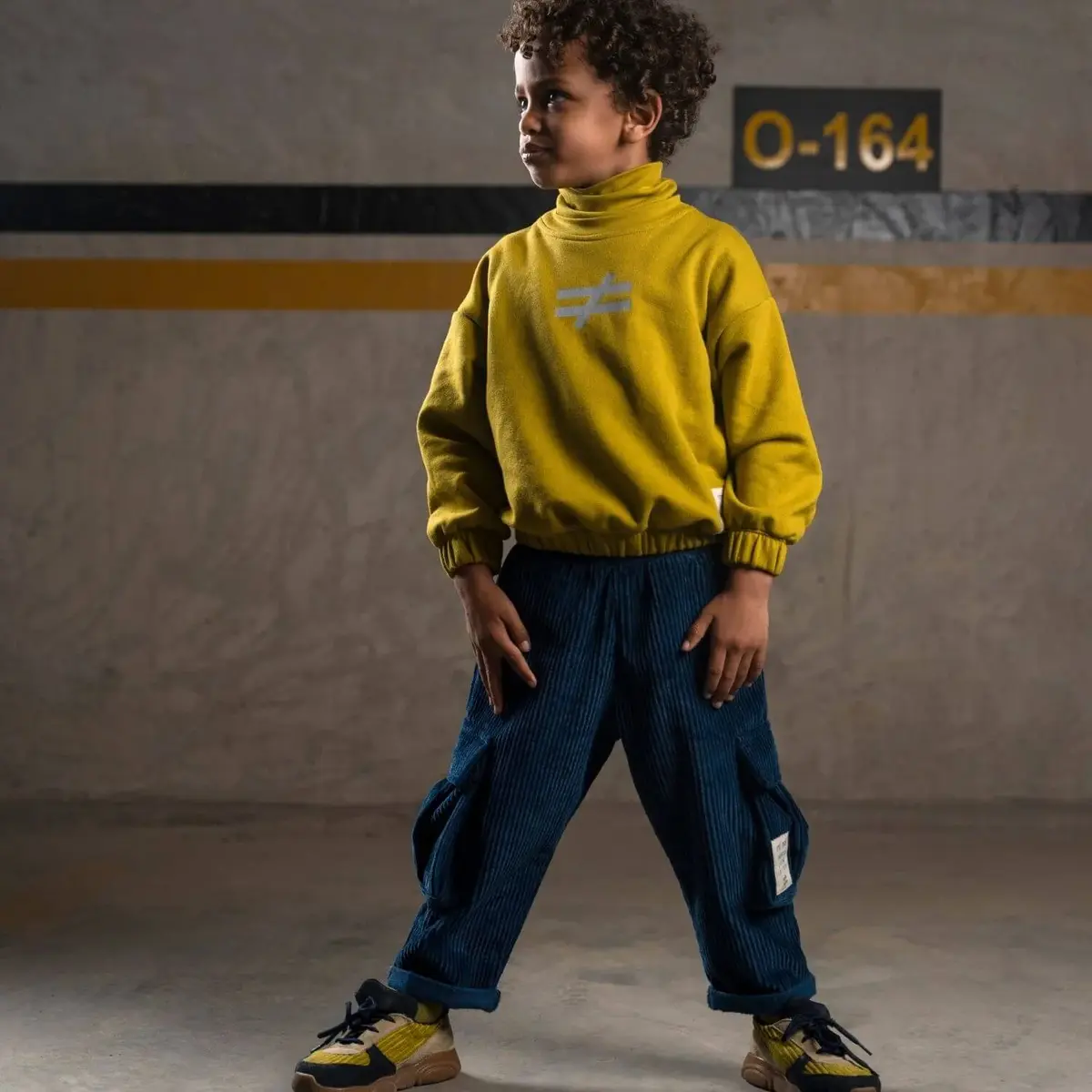 Moi Noi 2li Takım Kadife Koyu Limon