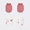 Bibaby Organik Eldiven 2li Little Love Rose Dry