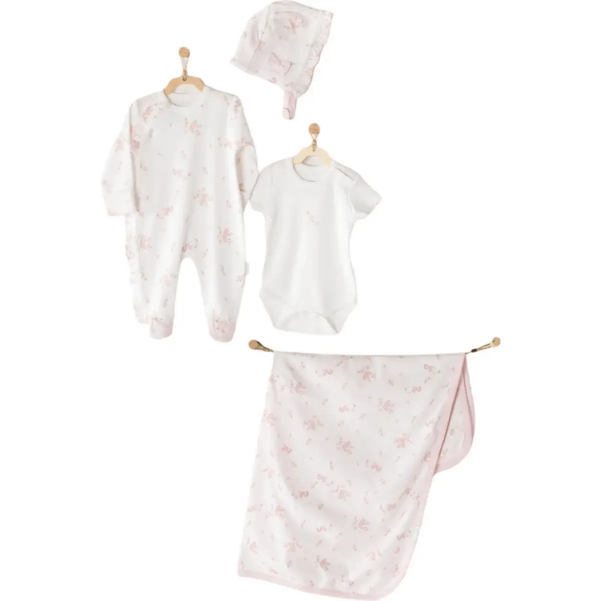 Andy Wawa Hastane Çıkışı 4lü Squirrels In The Forest Ekru