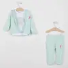 U.S. Polo 3lü Takım Uzun Kol  Açık Mint