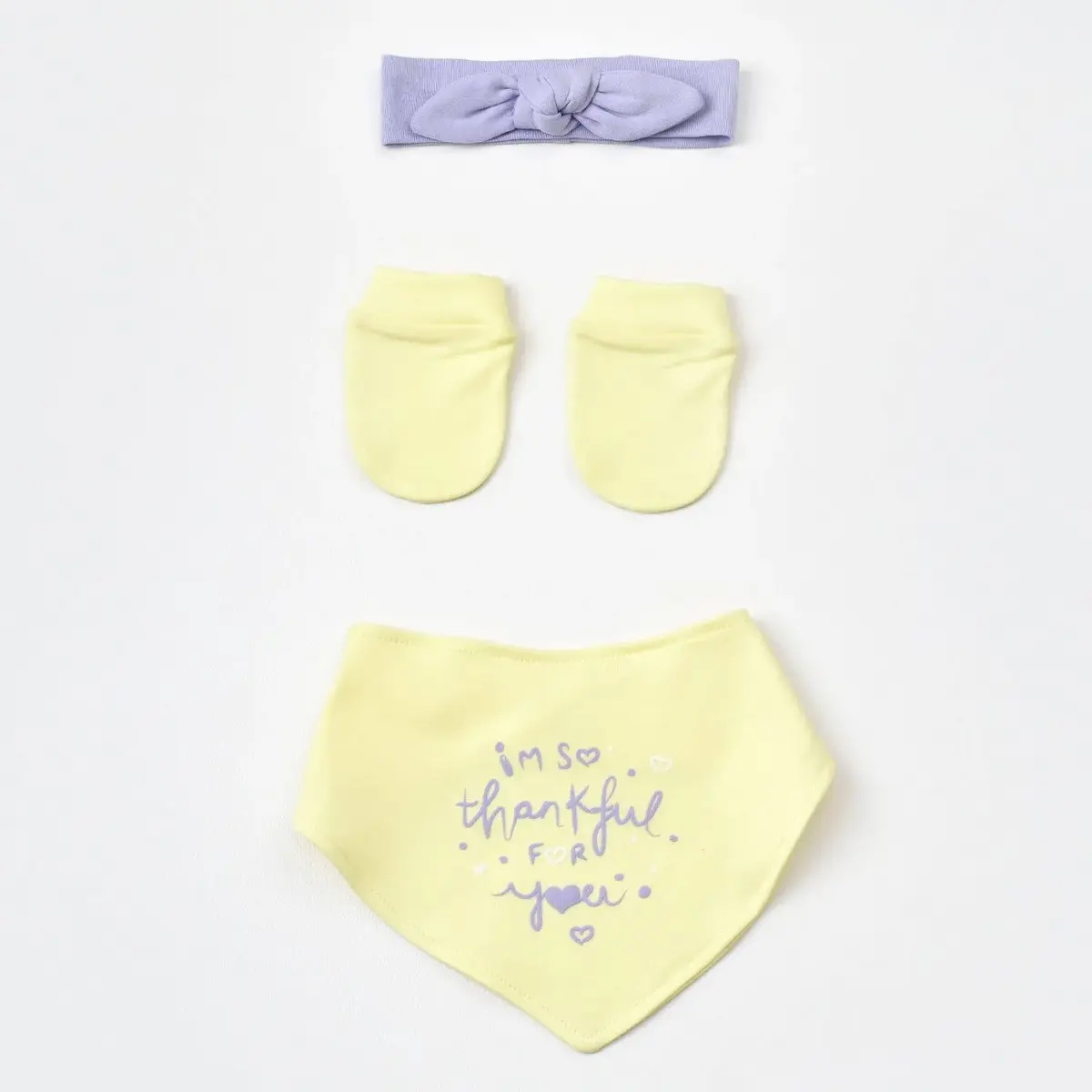 Bibaby Hastane Çıkışı 5li Organik Love You Yellow