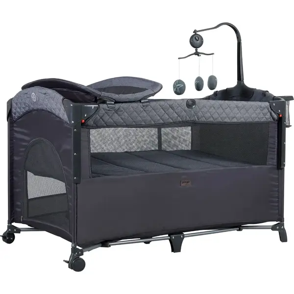 Prego 8044 Miami Plus Anne Yanı Oyun Parkı 70x120 cm Füme