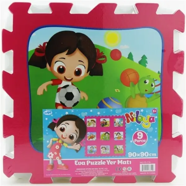 Niloya Eva Yer Matı 9mm