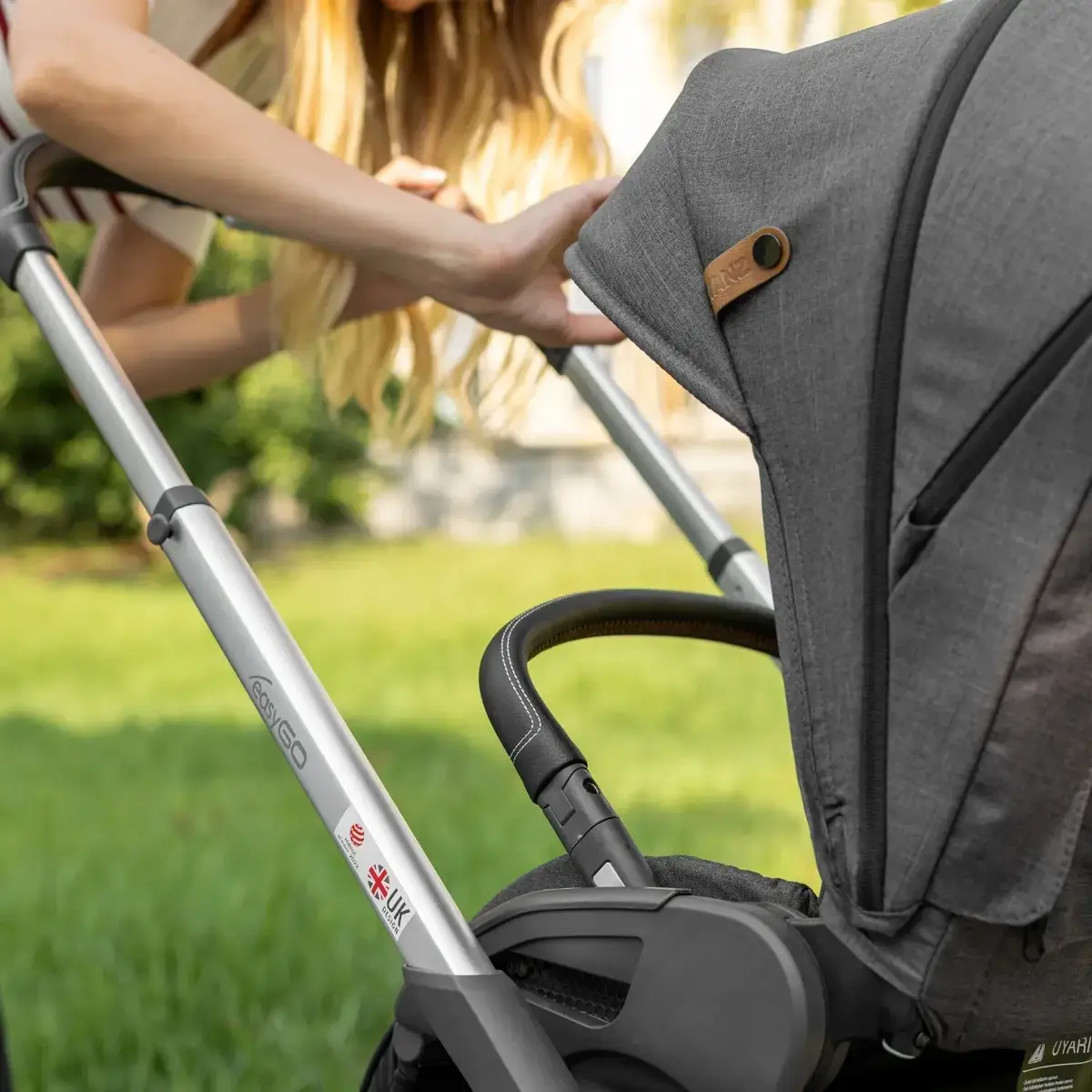 Kanz EasyGo Travel Sistem Bebek Arabası Siyah